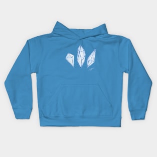 Ice Crystals Kids Hoodie